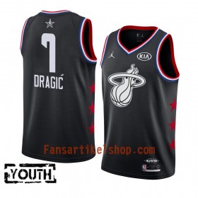 Miami Heat Trikot Goran Dragic 7 2019 All-Star Jordan Brand Schwarz Swingman - Kinder